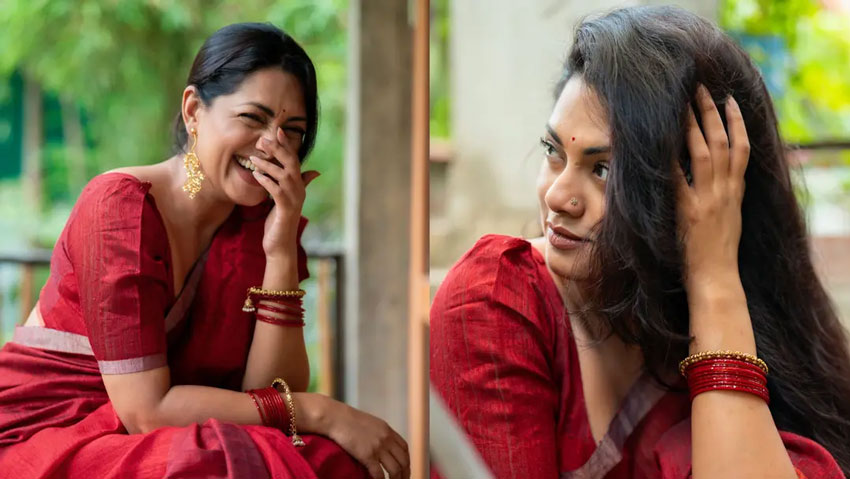 নুসরাত ইমরোজ তিশার লাজুক হাসি নজর কাড়ল ভক্তদের